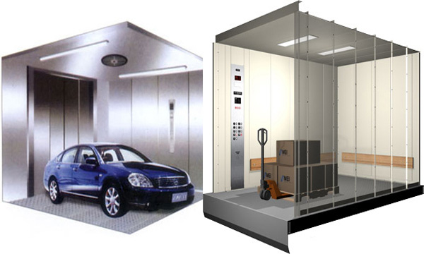 Thang máy tải hàng Mitsubishi